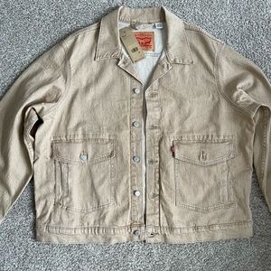 Levi's Tan Denim Jacket (XXL) NWT